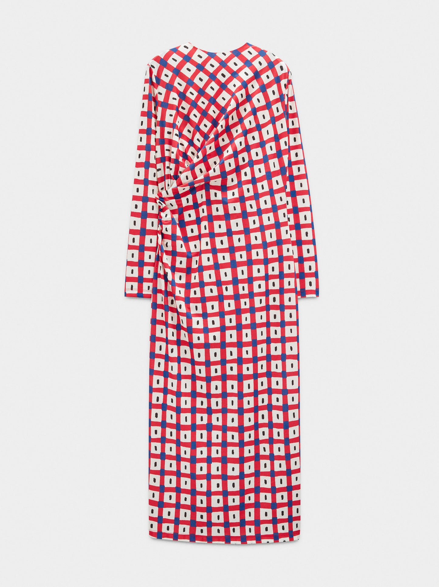 Dress With Draped Squares