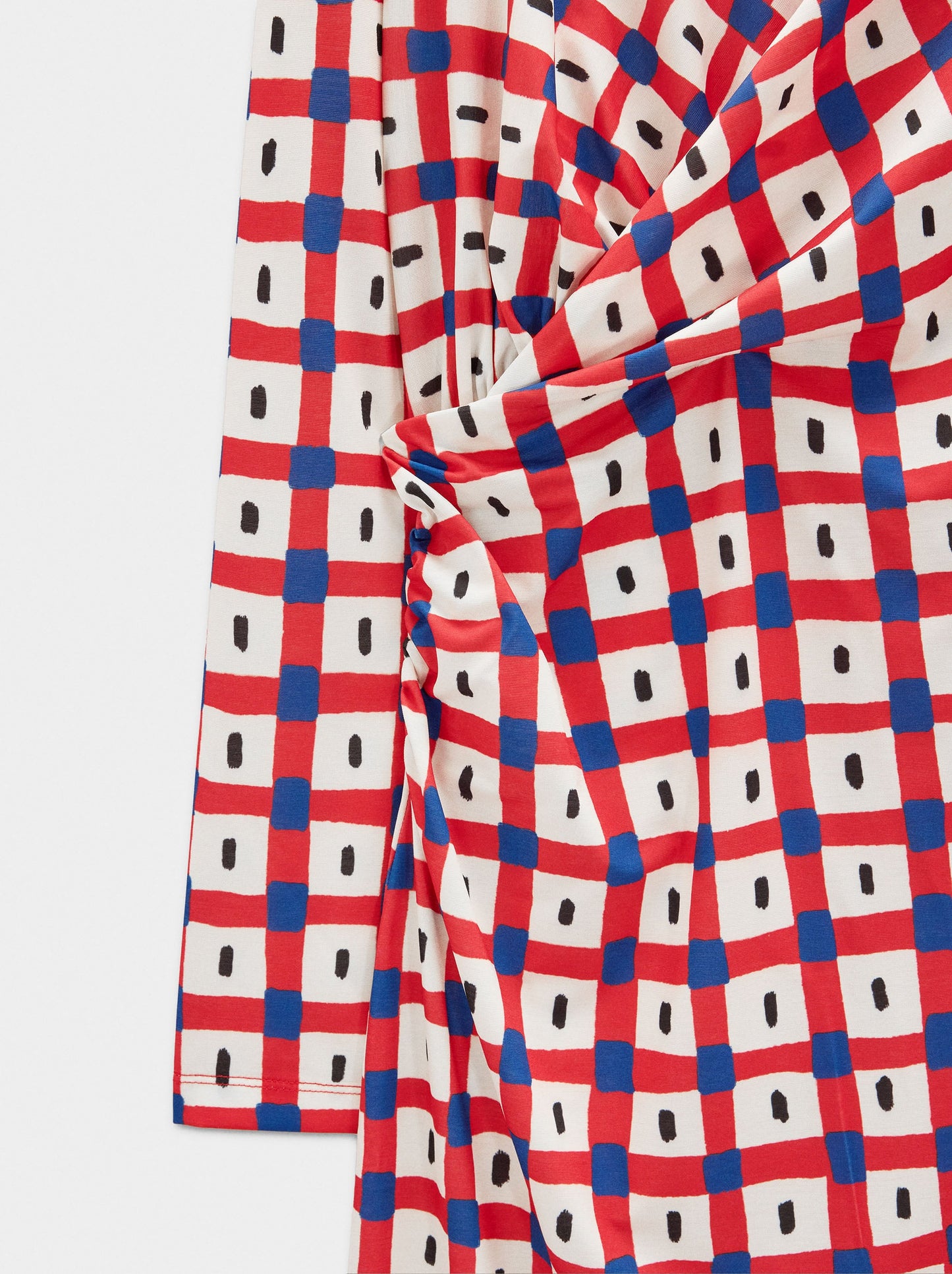 Dress With Draped Squares