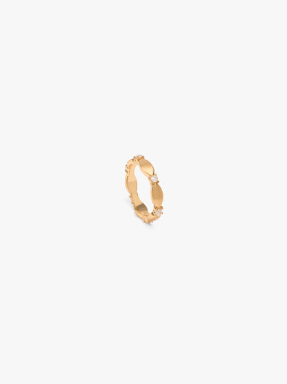 Thin Ring With Zirconia