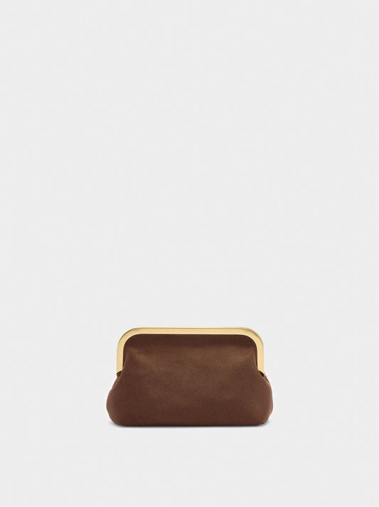 Party Bag With Leather Effect