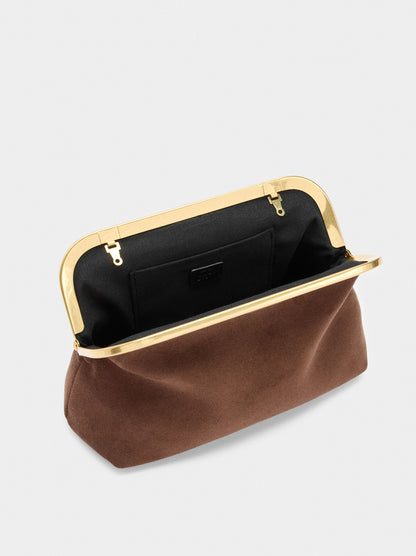 Party Bag With Leather Effect