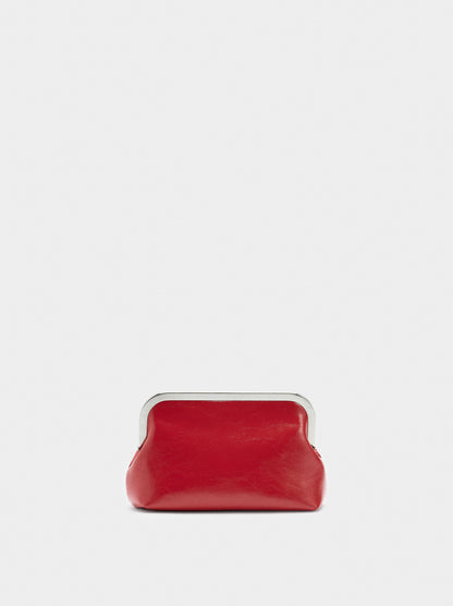 Party Bag With Leather Effect