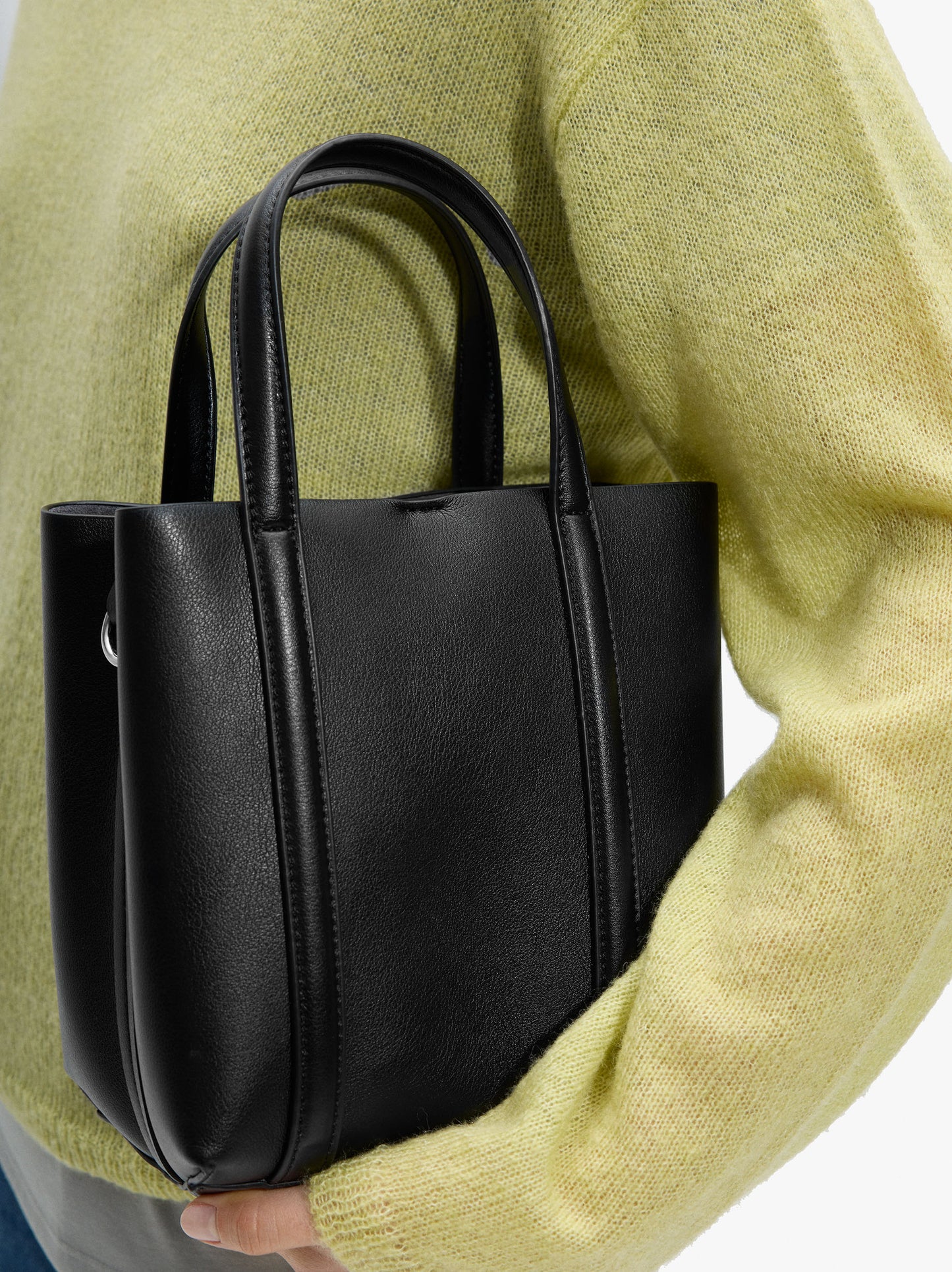 Tote Bag With Crossbody Strap S