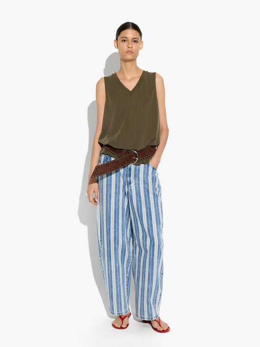 Flowy Top With V-Neck