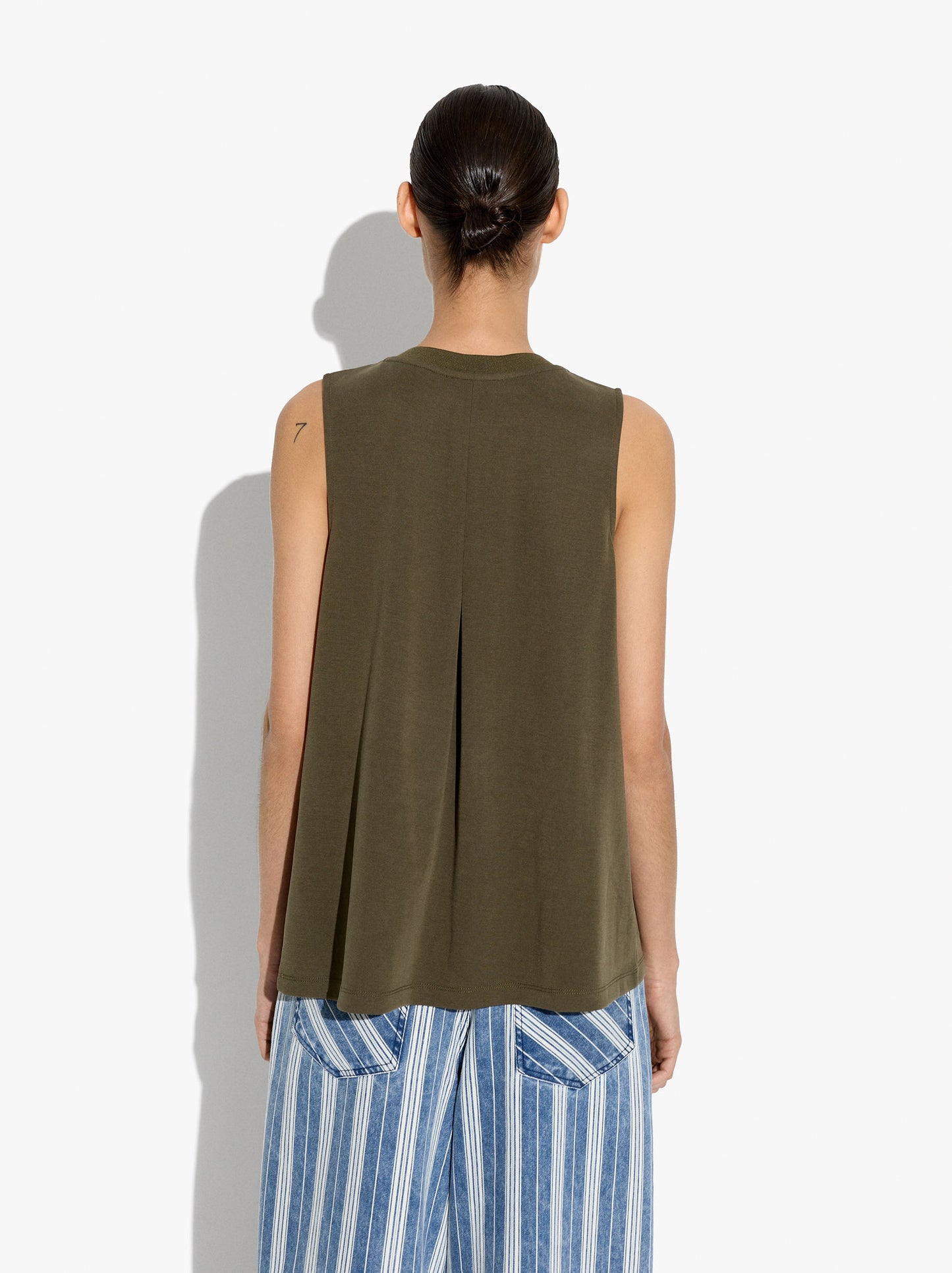 Flowy Top With V-Neck