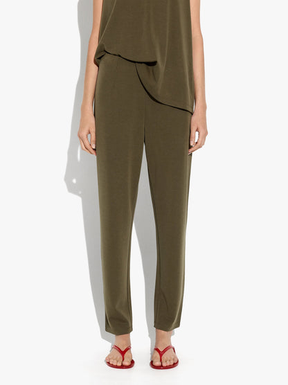 Fluid Trousers With Elastic Waist