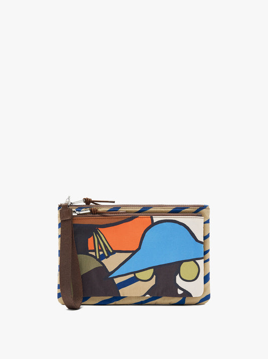 Printed Nylon Multi-Purpose Pouch