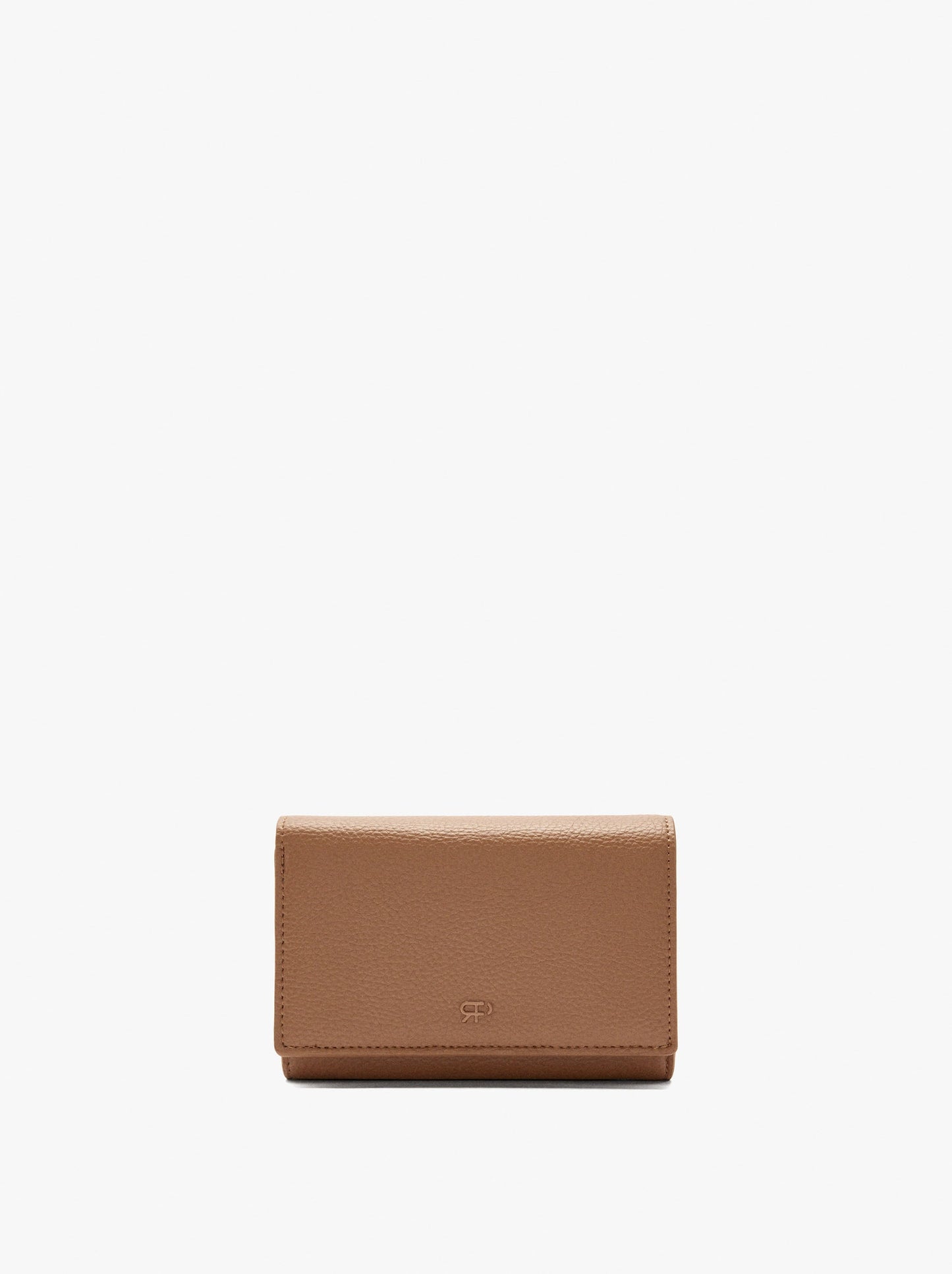 Wallet With Texture And Flap