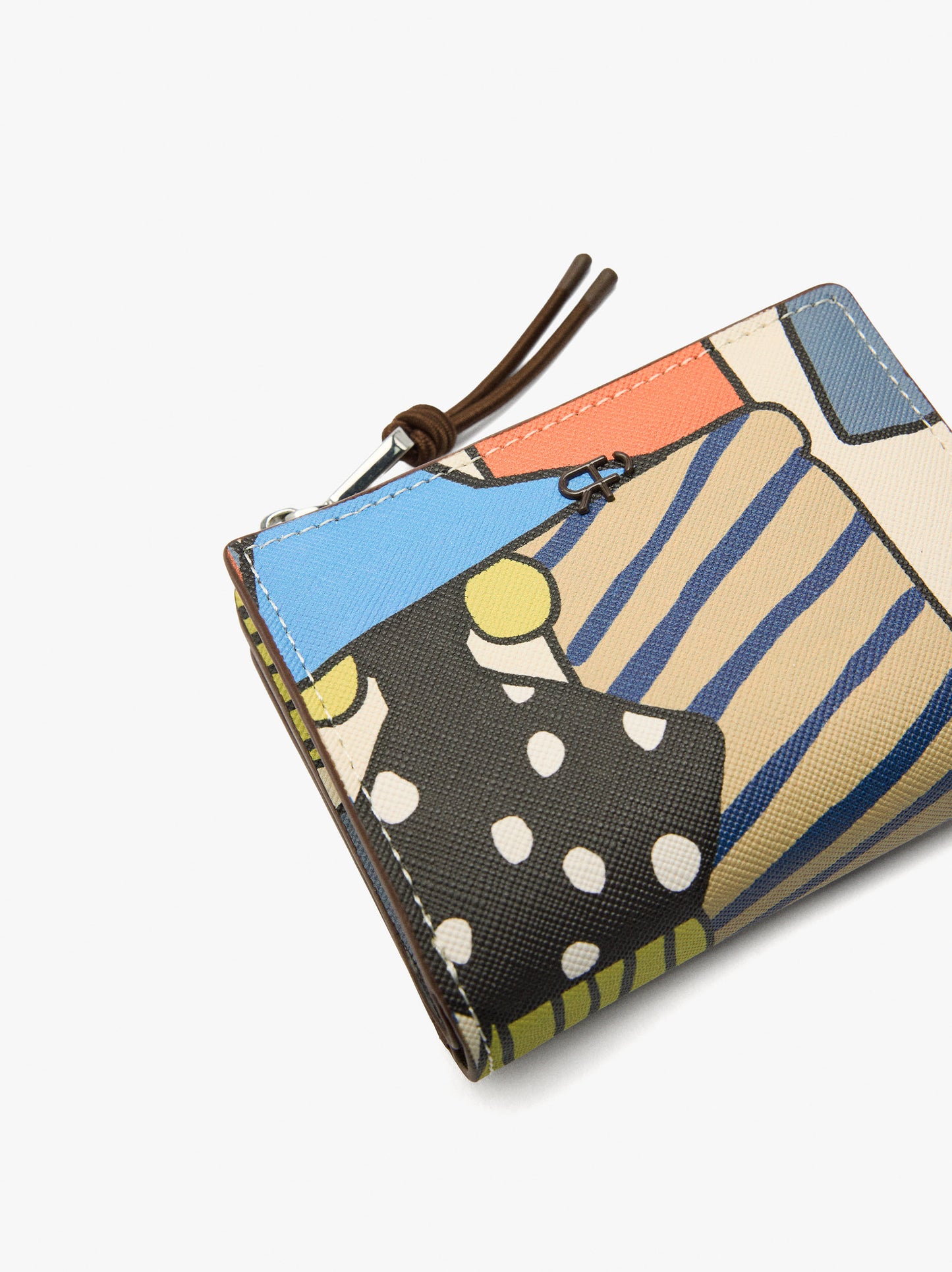 Printed Wallet With Texture