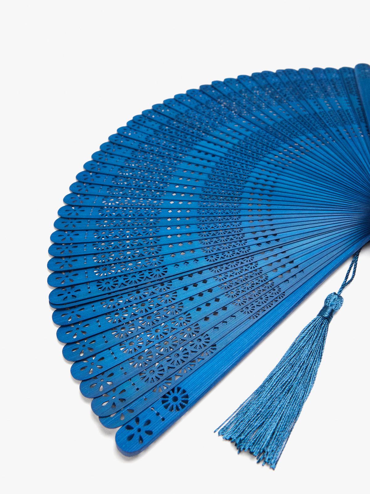 Bamboo Fan With Perforations