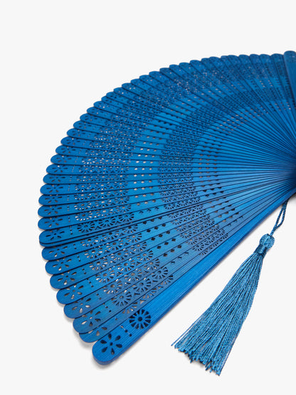 Bamboo Fan With Perforations