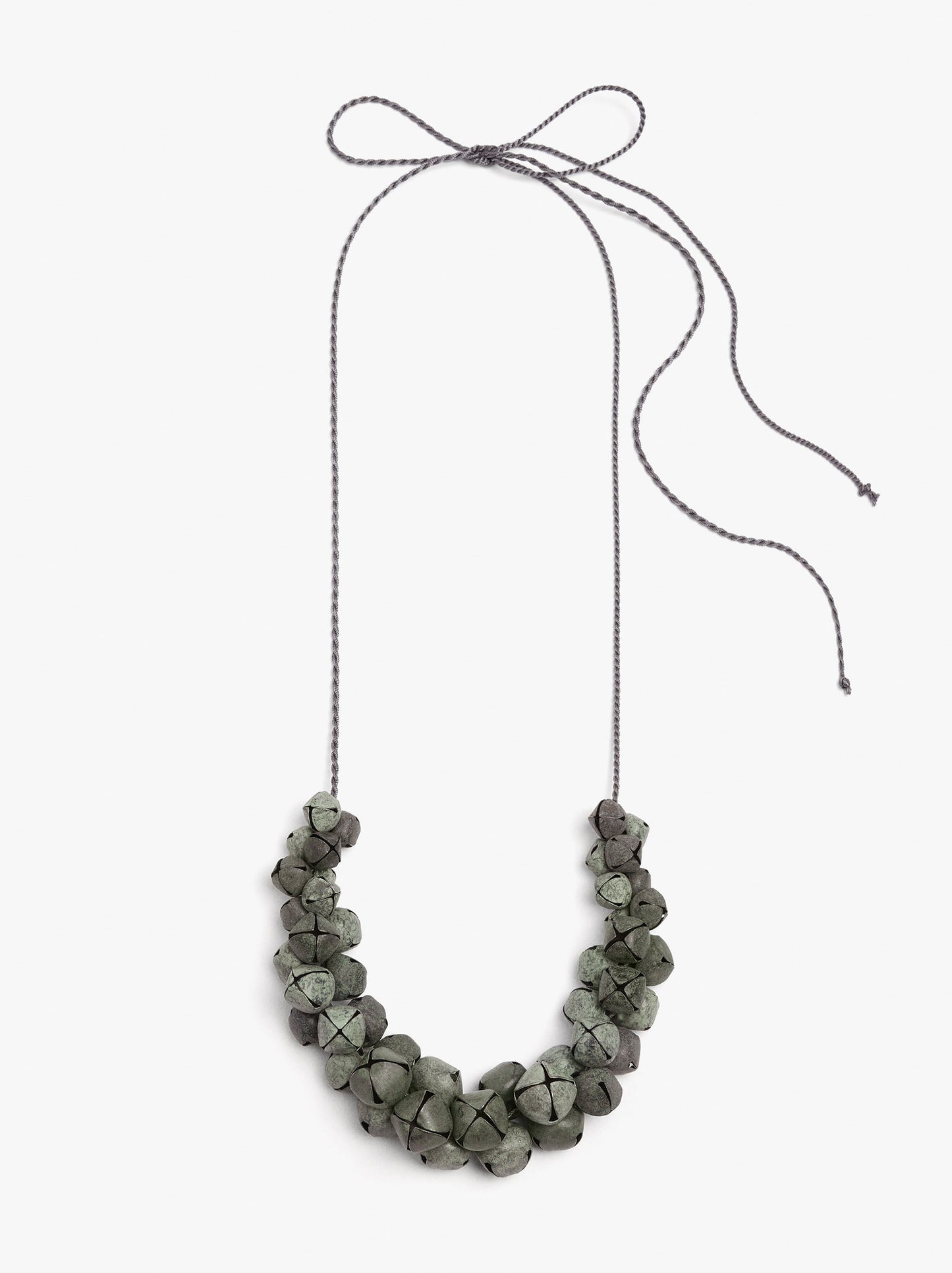Necklace Of Cord With Bells