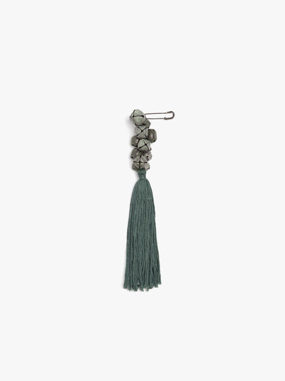Brooch With Bells And Tassel