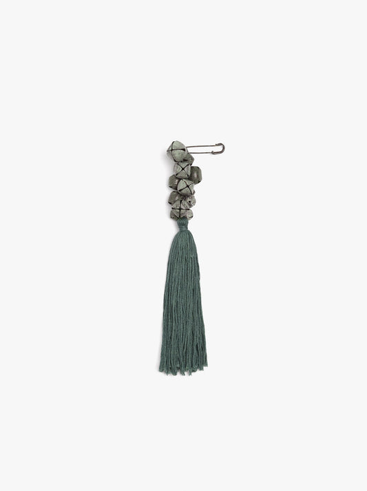 Brooch With Bells And Tassel