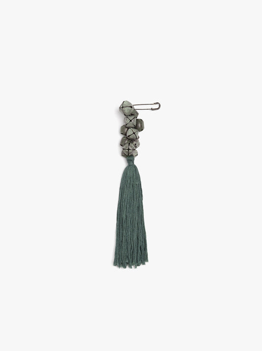 Brooch With Bells And Tassel