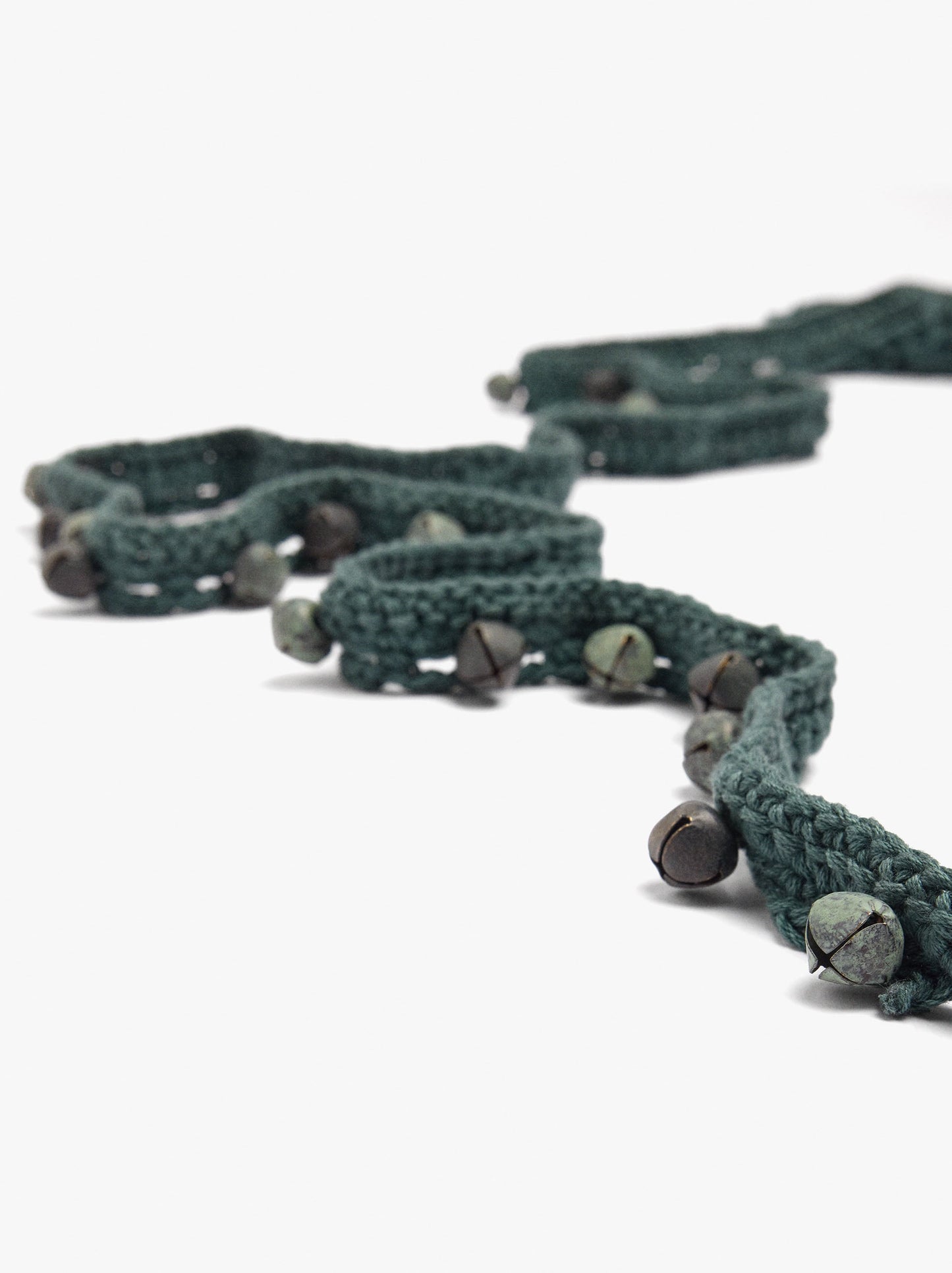 Multifunctional Crochet Necklace With Bells