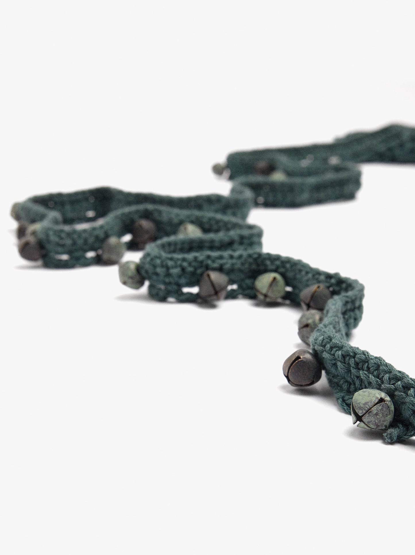 Multifunctional Crochet Necklace With Bells
