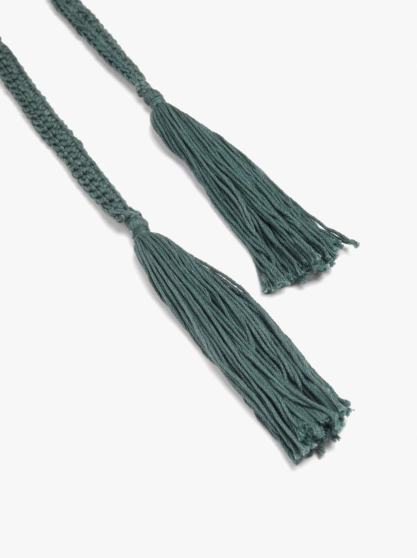 Multifunctional Crochet Necklace With Bells