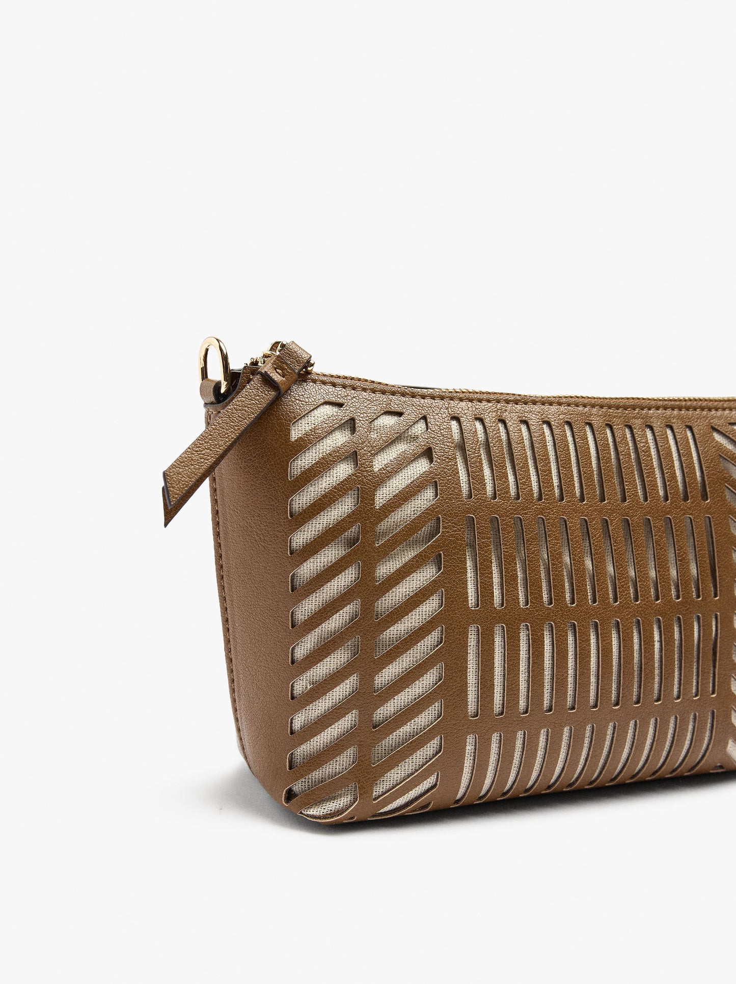 Crossbody Bag With Perforations