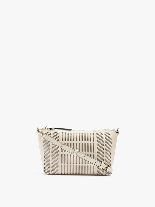 Crossbody Bag With Perforations