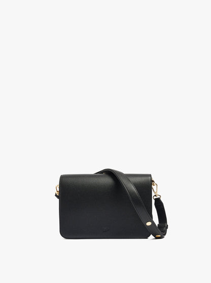 Crossbody Bag With Texture And Flap