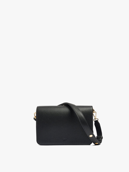 Crossbody Bag With Texture And Flap