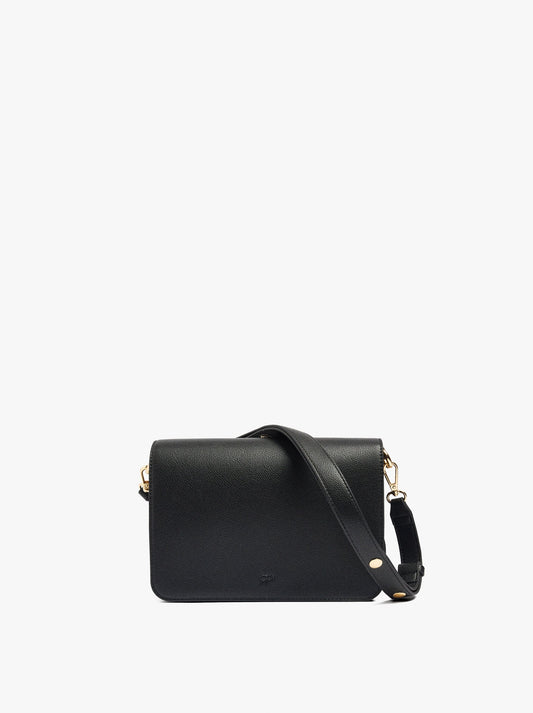 Crossbody Bag With Texture And Flap