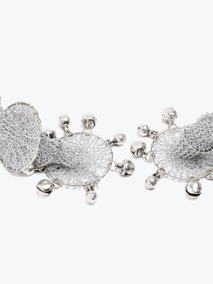 Asymmetric Earrings With Bells