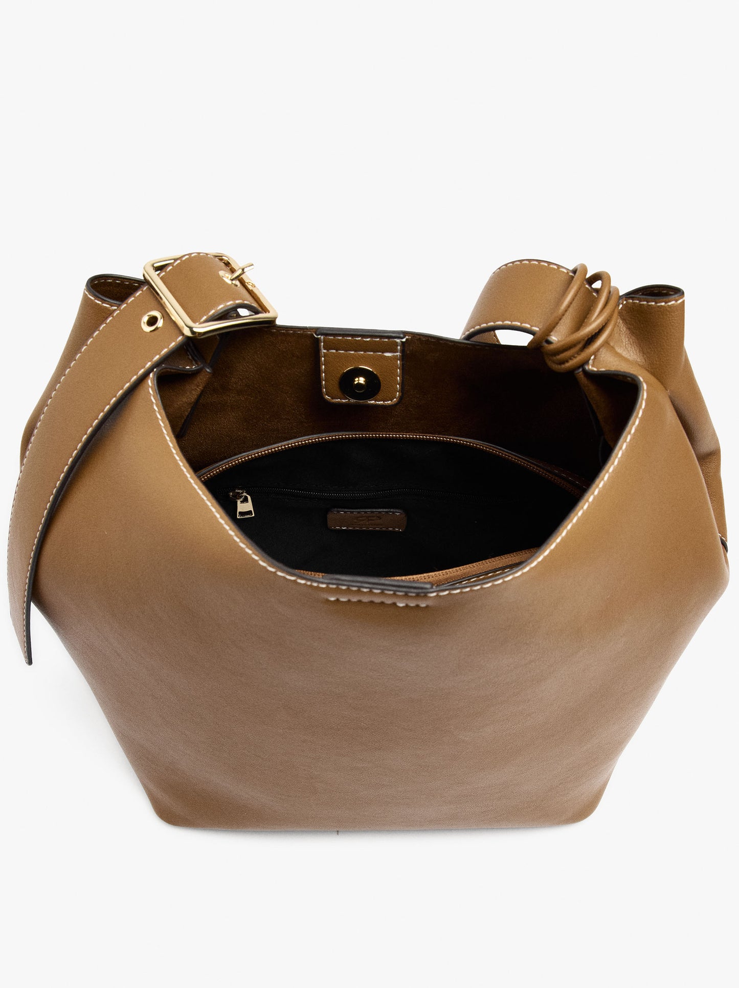 Shoulder Bag With Removable Bag