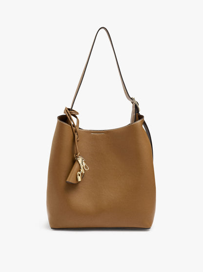 Shoulder Bag With Removable Bag