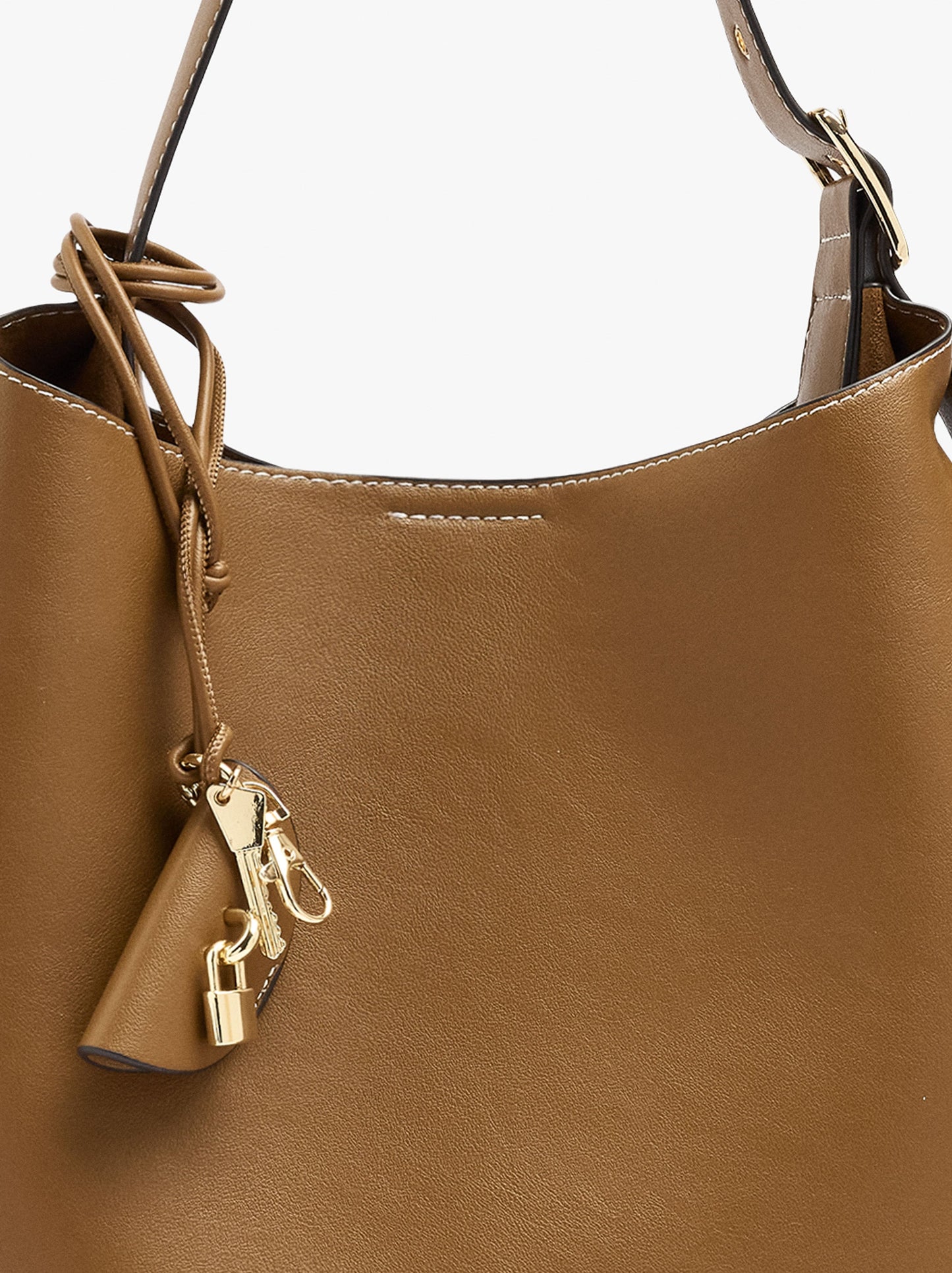 Shoulder Bag With Removable Bag
