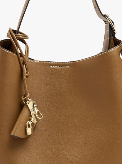 Shoulder Bag With Removable Bag