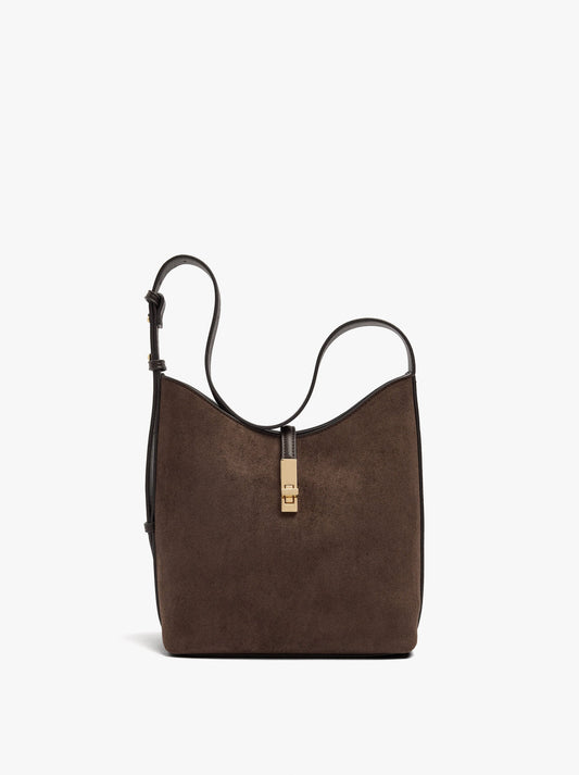 Shoulder Bag With Leather-Effect