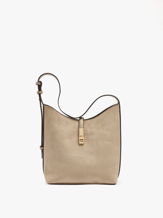 Shoulder Bag With Leather-Effect