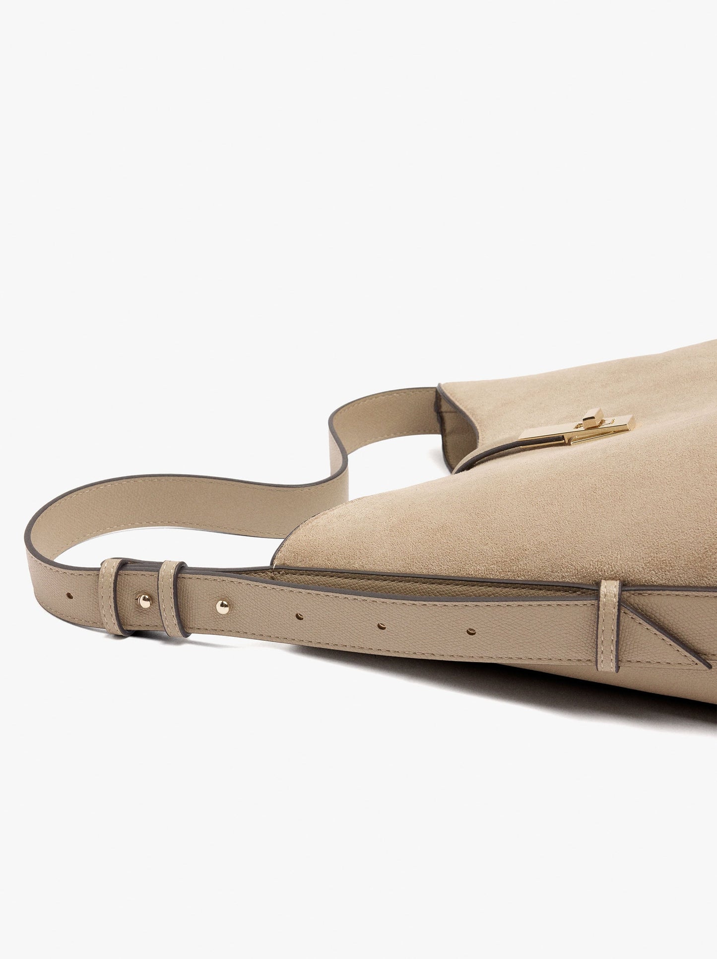 Shoulder Bag With Leather-Effect
