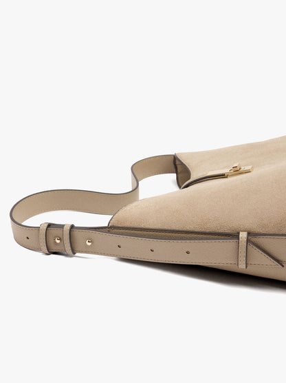 Shoulder Bag With Leather-Effect