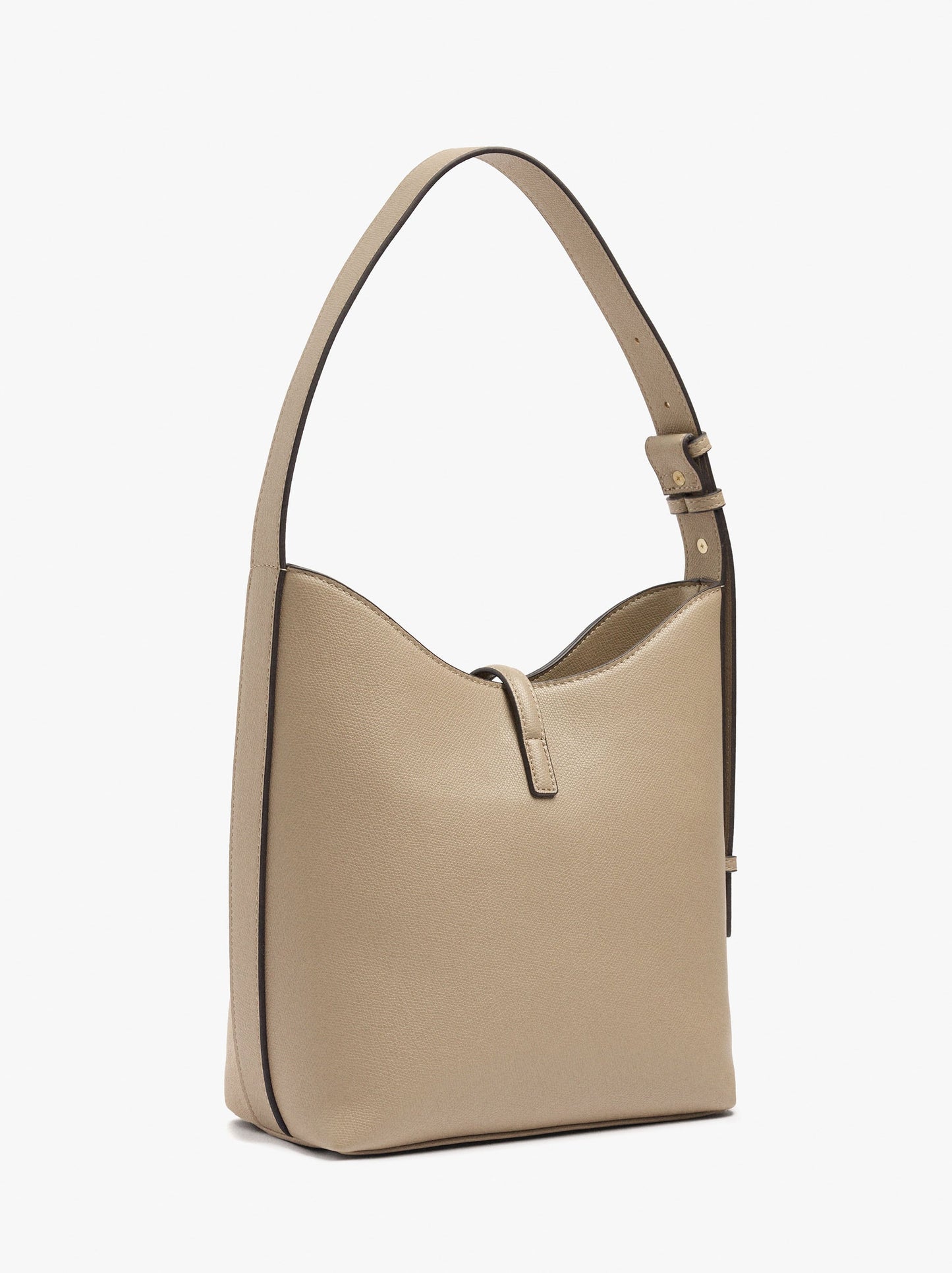 Shoulder Bag With Leather-Effect