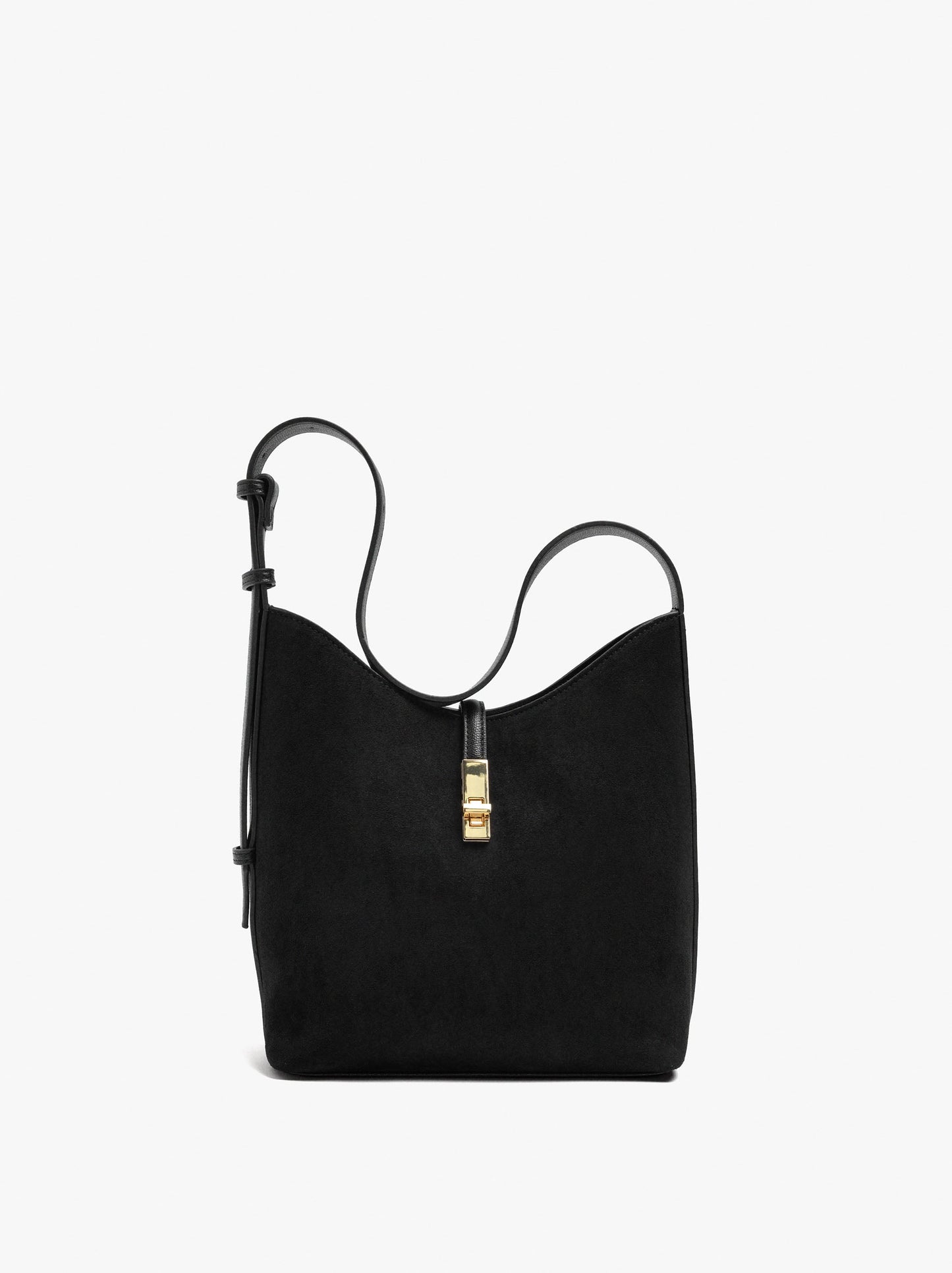 Shoulder Bag With Leather-Effect