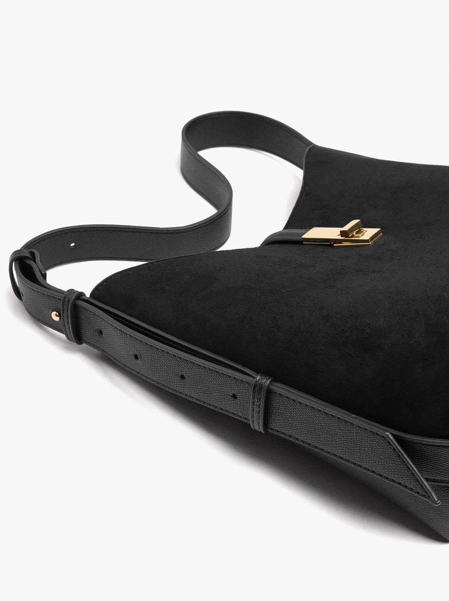 Shoulder Bag With Leather-Effect