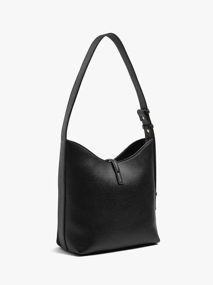 Shoulder Bag With Leather-Effect