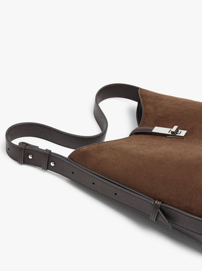 Shoulder Bag With Leather-Effect