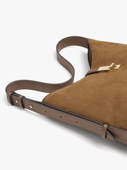 Shoulder Bag With Leather-Effect
