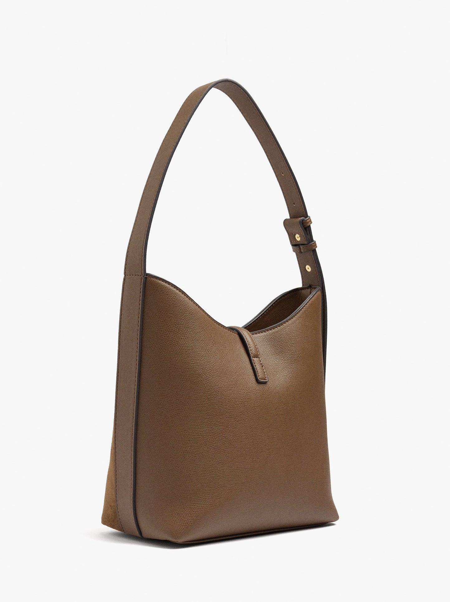 Shoulder Bag With Leather-Effect