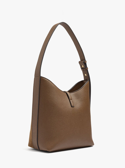 Shoulder Bag With Leather-Effect