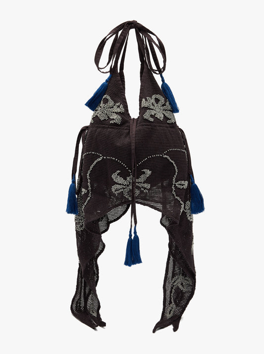 Crochet Bag-Top With Beads