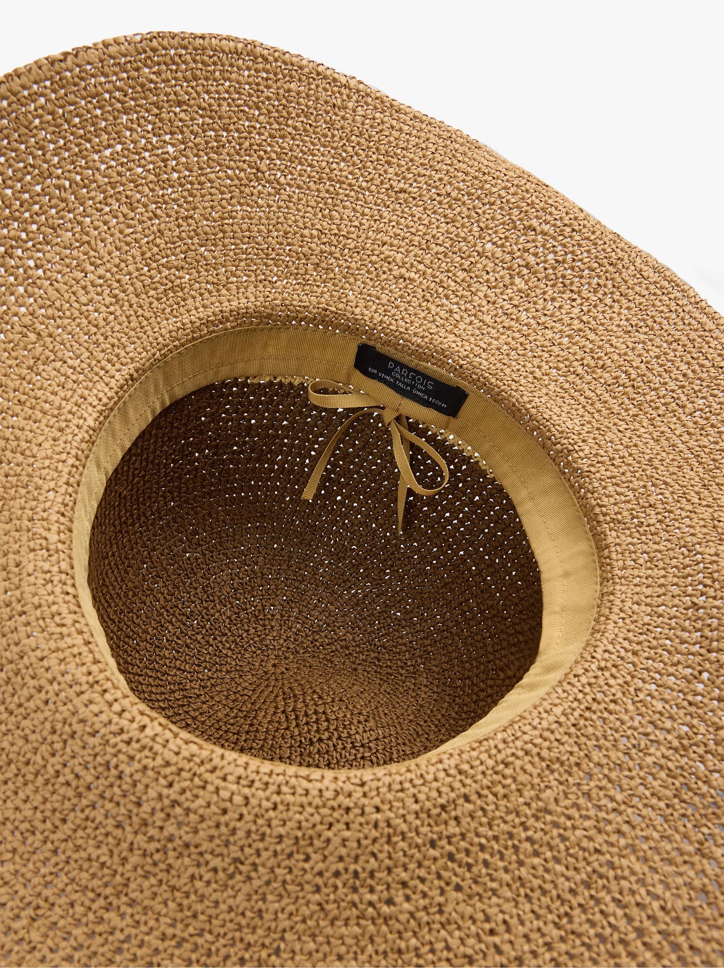 Multicolor Hat With Paper Straw Effect