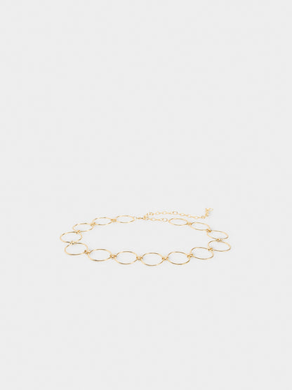 Metal Belt With Rings