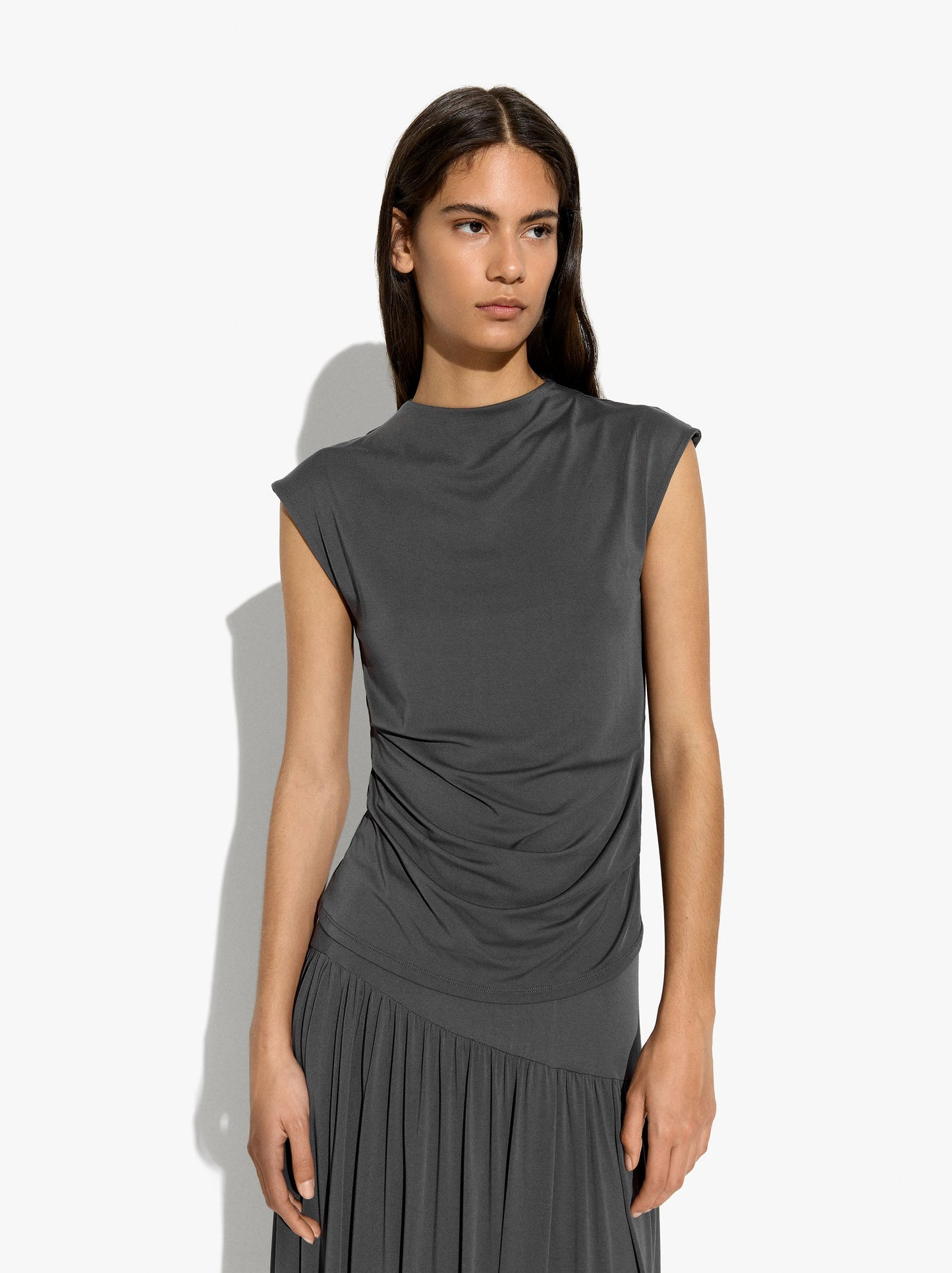 Plain Top With Gathers