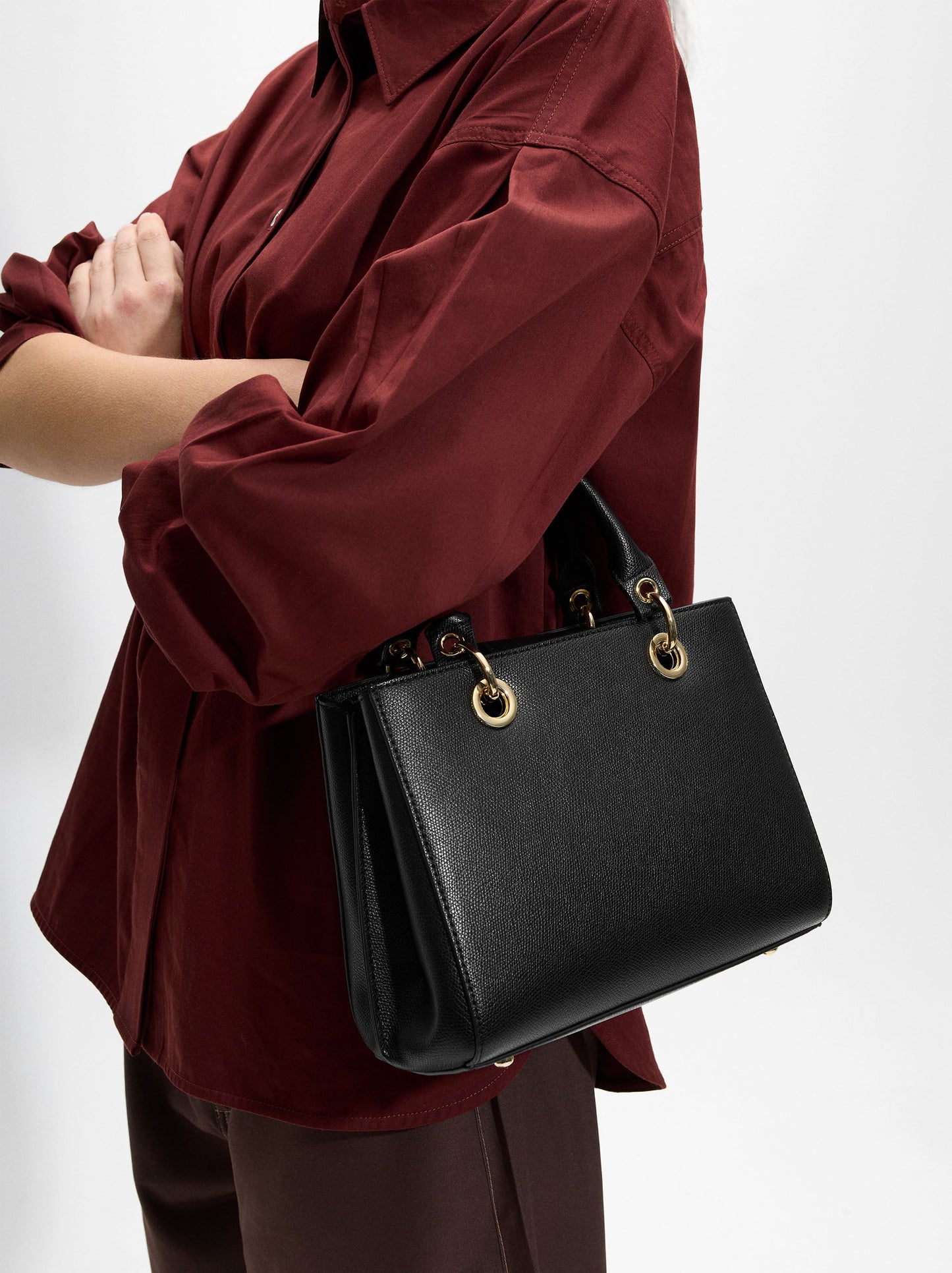 Tote Bag With Texture