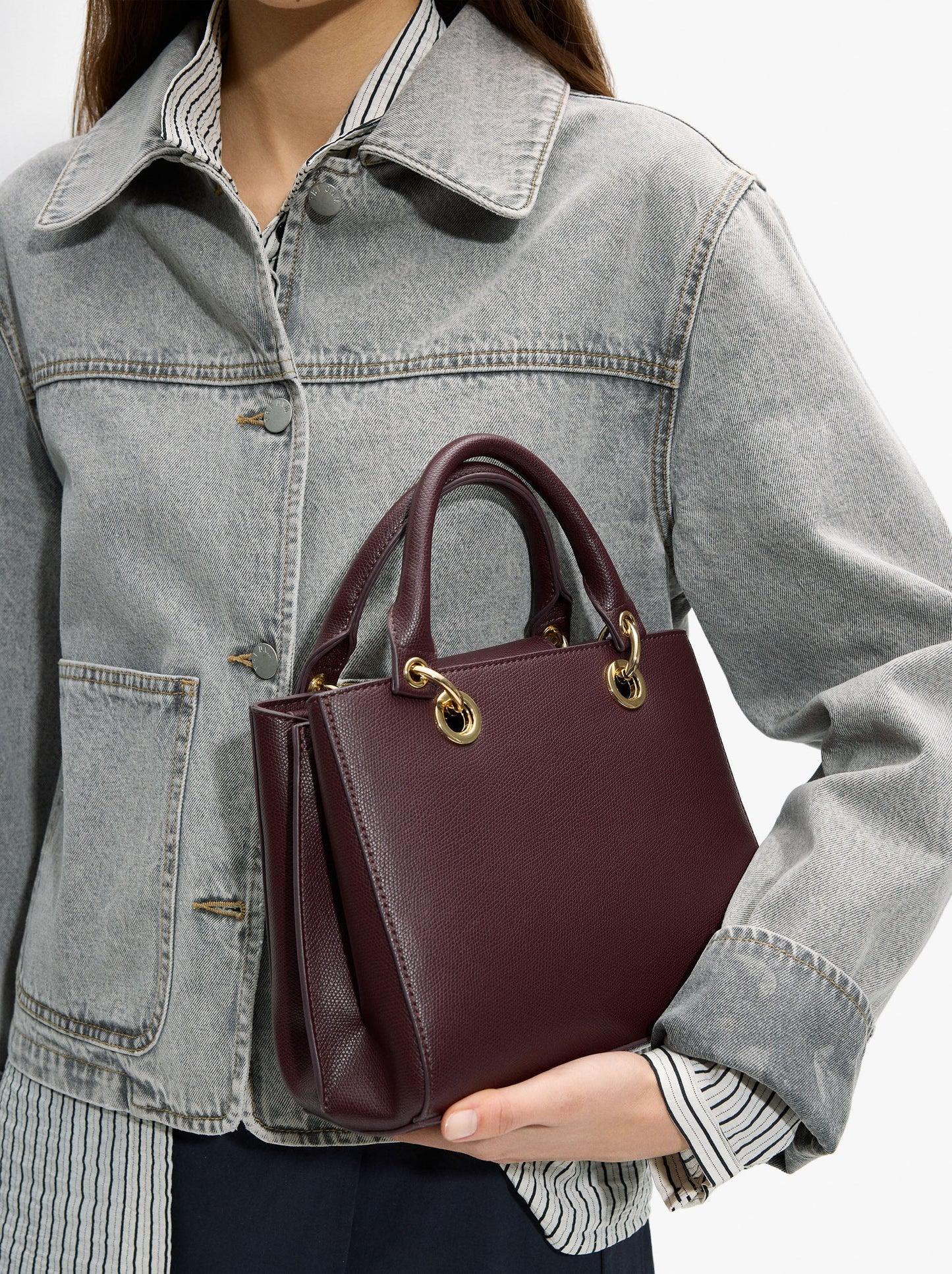 Tote Bag With Texture